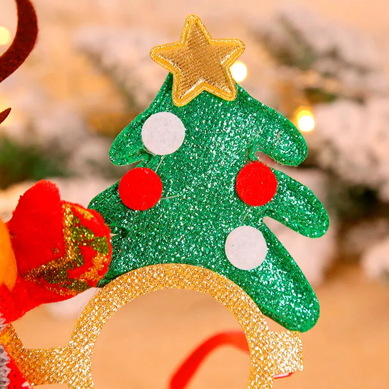 Санта Клаус снеговик лося рождественские очки Счастливого Рождества украшения для дома рождественские подарки спрос среди детей Navidad год