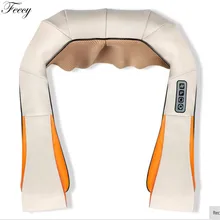 Массажер для шеи, Электрический u-образный массажер для шеи, шиацу, плечо, спина, тело, массажеры для спины, шеи, ног, ног, автомобиля, для домашнего использования, массаж