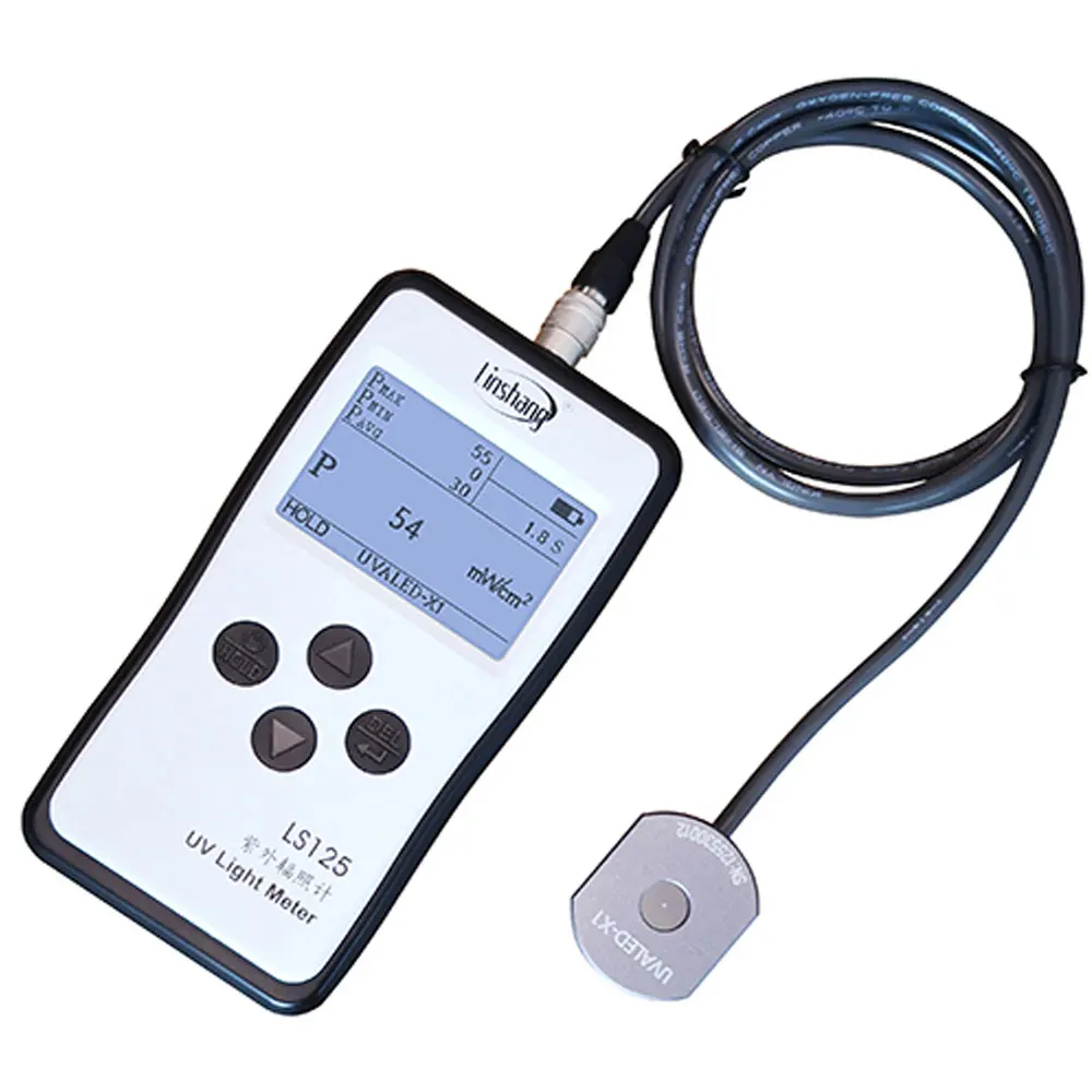 UVC светодиодный датчик для LS125+ UVA светодиодный-X1 зонд измеритель мощности УФ-излучения тест интенсивности и энергии УФ Светодиодный точечный светильник УФ-отверждения