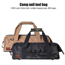 

Camping Tent Organize Storage Bag with Side Hanging Loop Design Sundries Bag Portable Camping Handbag Waterproof Wear-Resistant