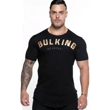 

2020 New Men's Short-sleeved T-shirt Gyms Workout Fitness Slim T-Shirts Male Summer Streetwear Cotton Casual Print t shirt Men