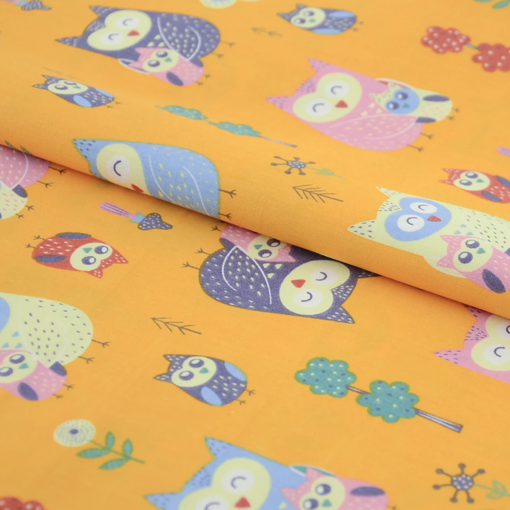 Booksew хлопковая ткань с цветами персонажей из аниме конструкции стеганый Tecido