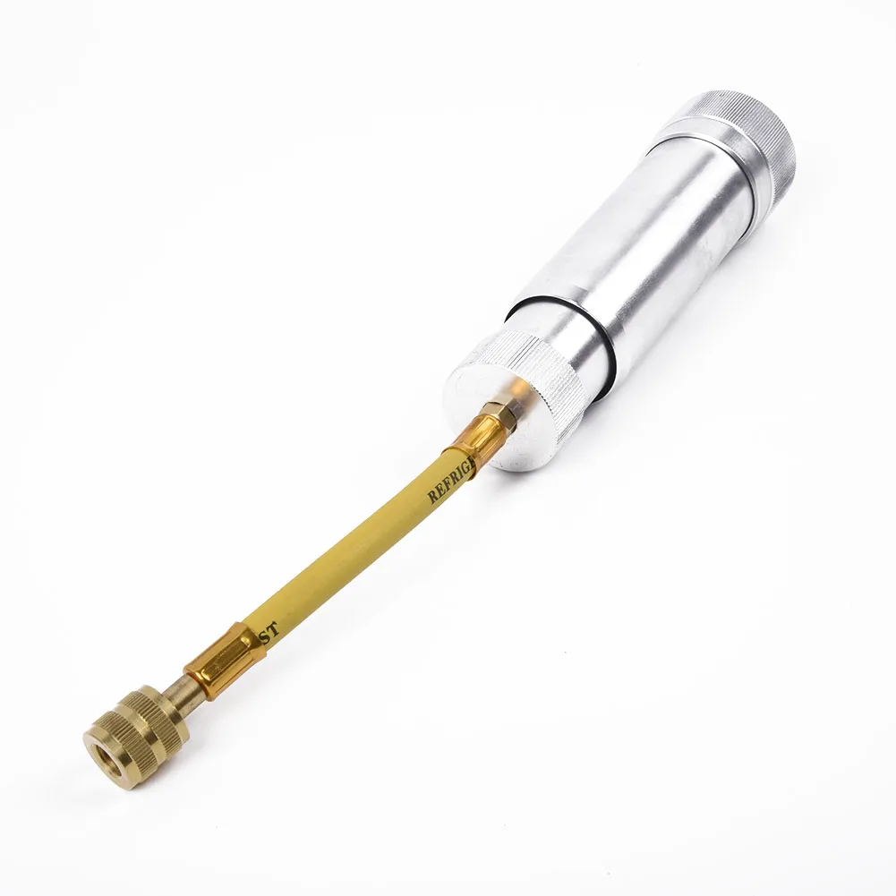 Инжектор поворота инжектор адаптер 1/4 ''SAE женский 1 шт. алюминиевый сплав R134A 2 унции ручной