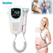 

Portable Home Pregnant Monitor Fetal Heart Rate Measuring LCD Digital Display No Radiation Baby Heartbeat Doppler Health Check