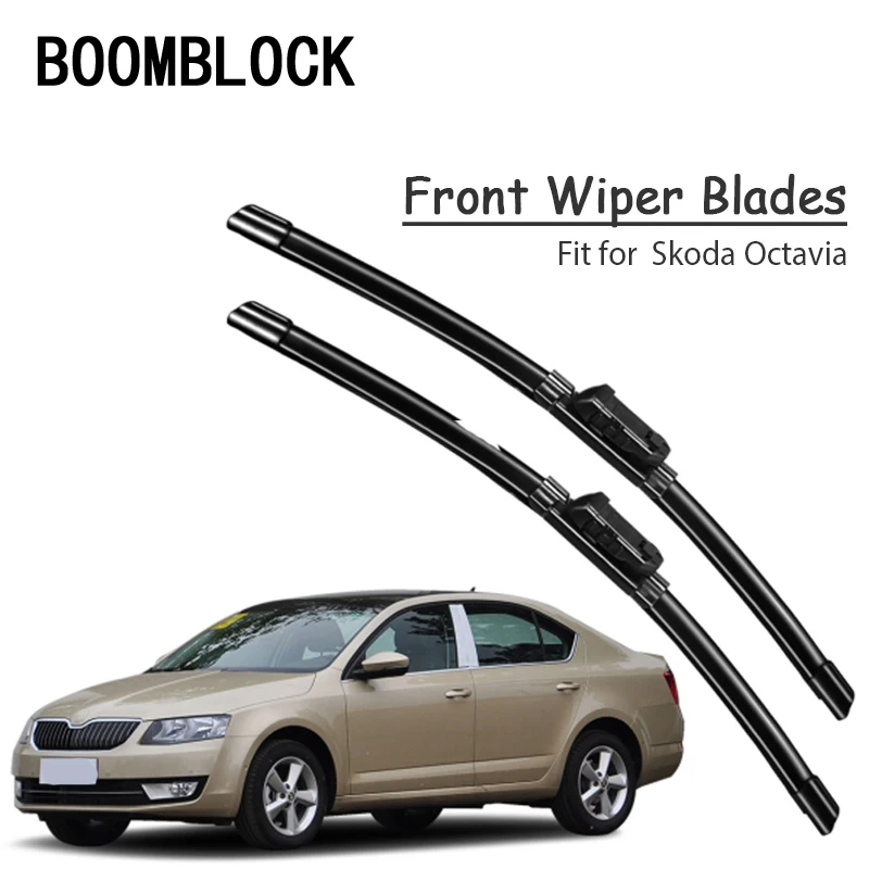 BOOMBLOCK для Skoda Octavia A5 A7 MK2 MK3 2017-2004 автомобиля Elantra Accent Tucson щётки лобового стекла