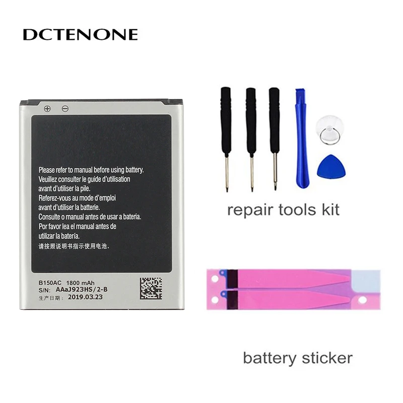 Аккумулятор dcteno для Samsung Galaxy B150 B150AC 1800 мАч Core i8260 i8262 Trend3 G3502 G3508 G3509 SM-G350E G350 |