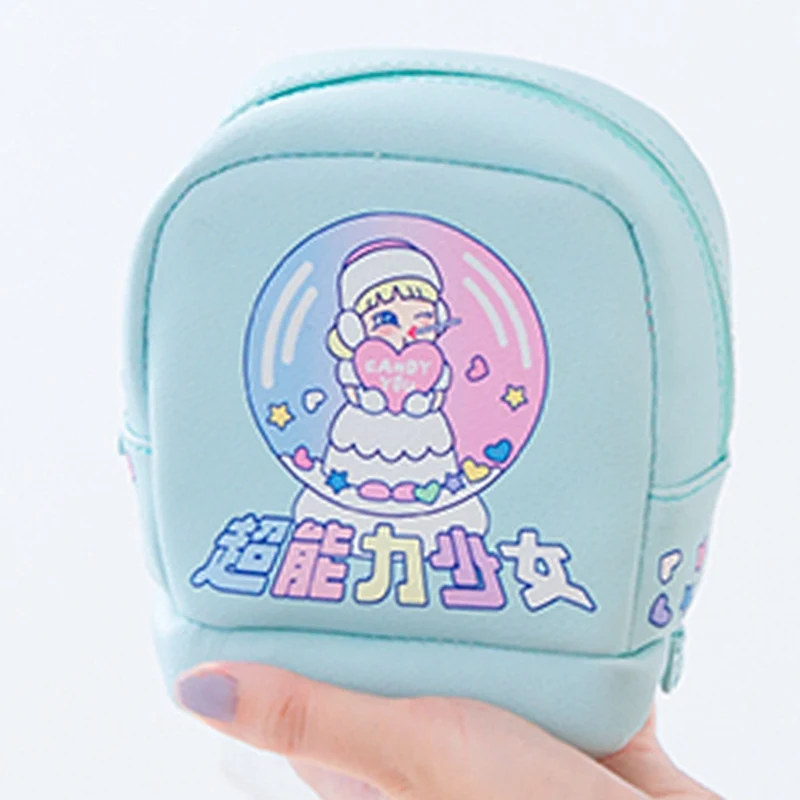 BG4057GR Косметички держатель кролик мультфильм печатных косметичка много карманов двойной слой туалетных принадлежностей сумки PU сумка - Цвет: BG4057GR