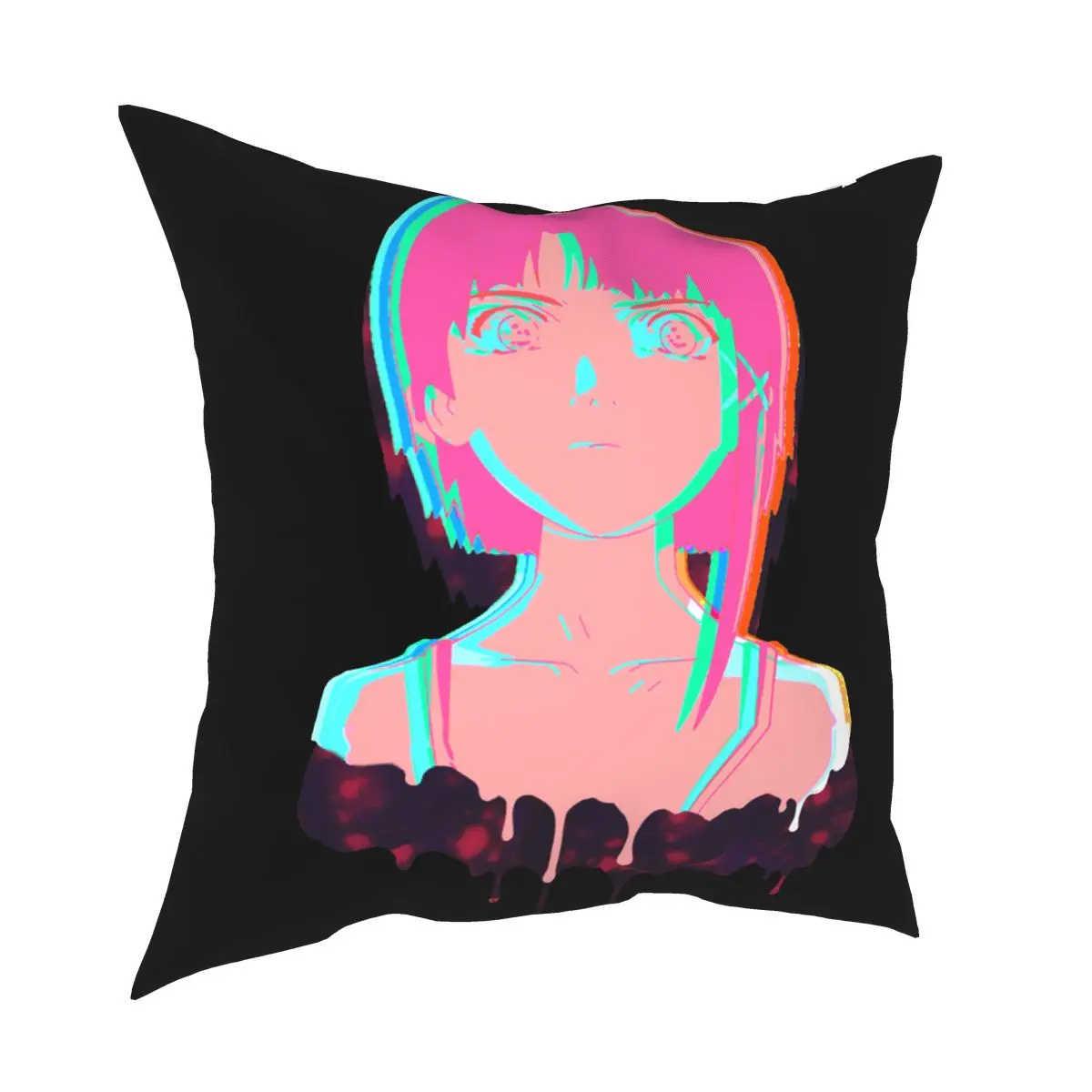 

Serial Experiments Lain Pillow Cover Home Decor Cushions Throw Pillow for Car Polyester Double-sided Printing Printed