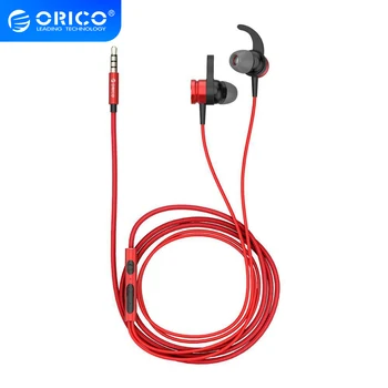 

ORICO Arc-shape Hooks In-ear Earphones Music Earbuds Stereo Sporting Gaming Earphone With Microphone For Xiaomi IPhone Samsung