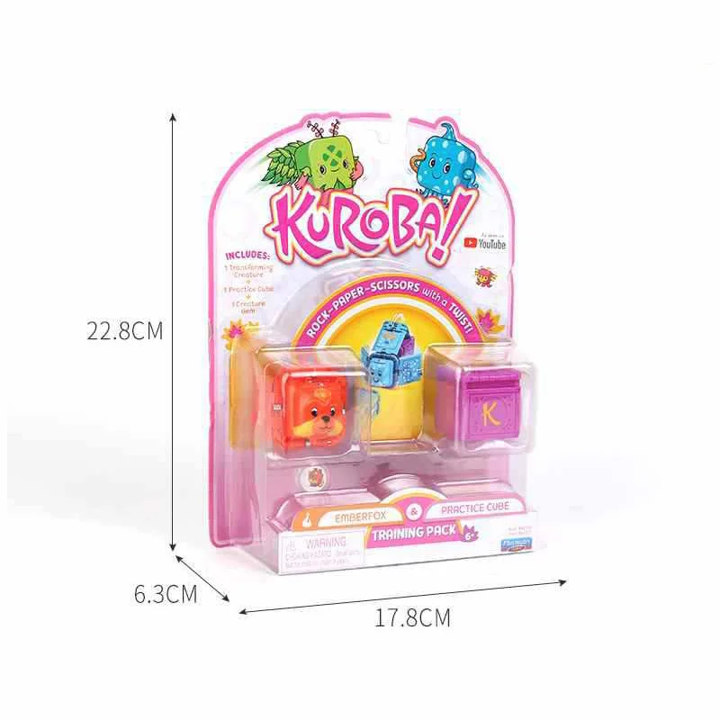 Kuroba Finger Guessing Game Deformation Educational Toys Rock-Paper-Scissors Battle Boy and Girl Family Party Toys cartoon toys