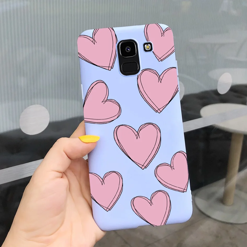Love Heart Soft Back Protection Cover - Premium Case