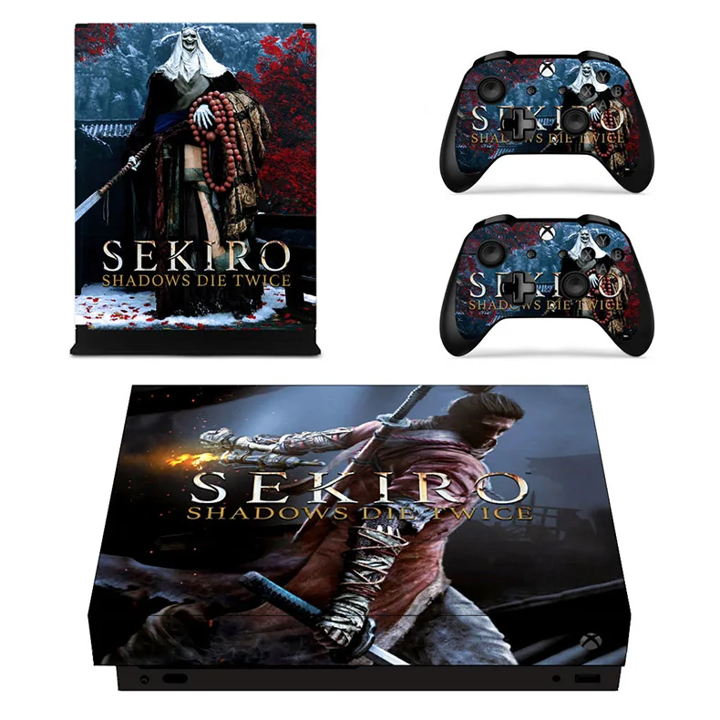 YSX1X1391 SEKIRO: Shadows Die Twice наклейка s для Xbox One X наклейки на кожу Стикеры для Xbox one X консоли пульта дистанционного управления скины - Цвет: YSX1X1391