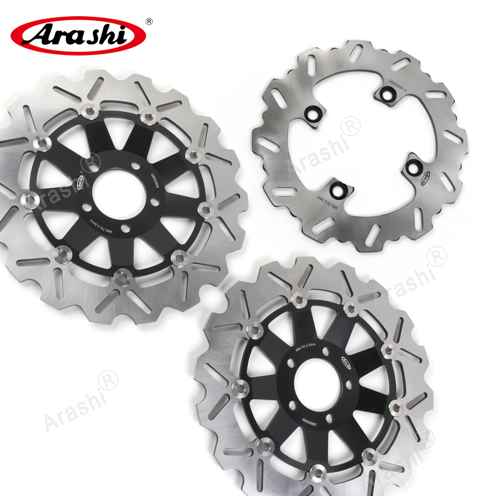 Arashi Rear Brake Rotors Arashi Front Rear Brake Disc Rotors