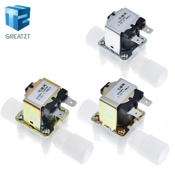 

1/2" Plastic Solenoid Valve 12V 24V 220V Magnetic Washing Machine Dispenser Drinking Water Pneumatic Pressure Controller Switch