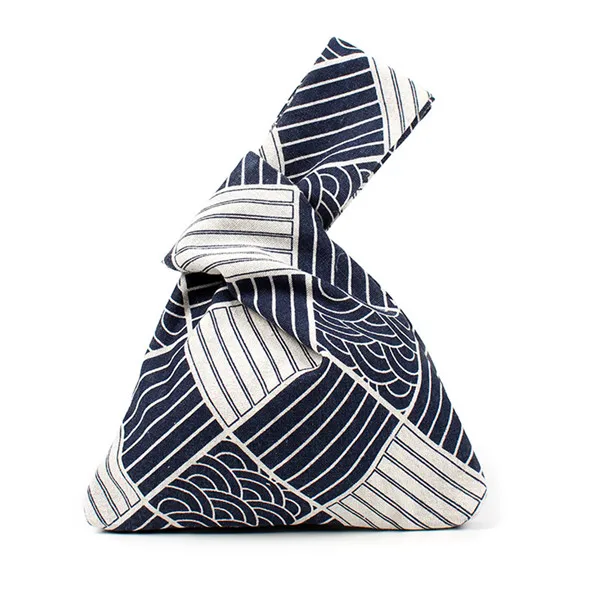 2 Eco-friendly Reusable Shoping Bags Clutch Handbag Printed Storage Bag Cosmetic Bag X7XC - Цвет: 2