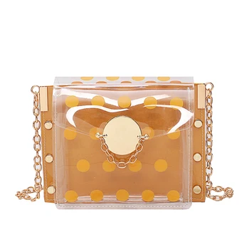 

Women Clear Bag for Transparent Crossbody PVC Messenger Bags Female Shoulder Mini Lady Purse Handbags