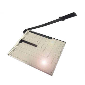 

Professional 18" Metal Base Paper Cutter Trimmer Scrap Booking Desktop Sheet A3 Guillotine White & Black