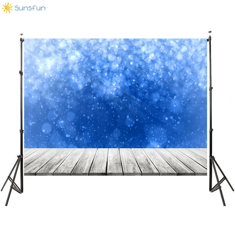 

Sunsfun 220x150 Photography Backdrops Glitter/Wood Photo Backdrops Studio Shoots For Baby Newborn Cake Photophone 7x5Ft