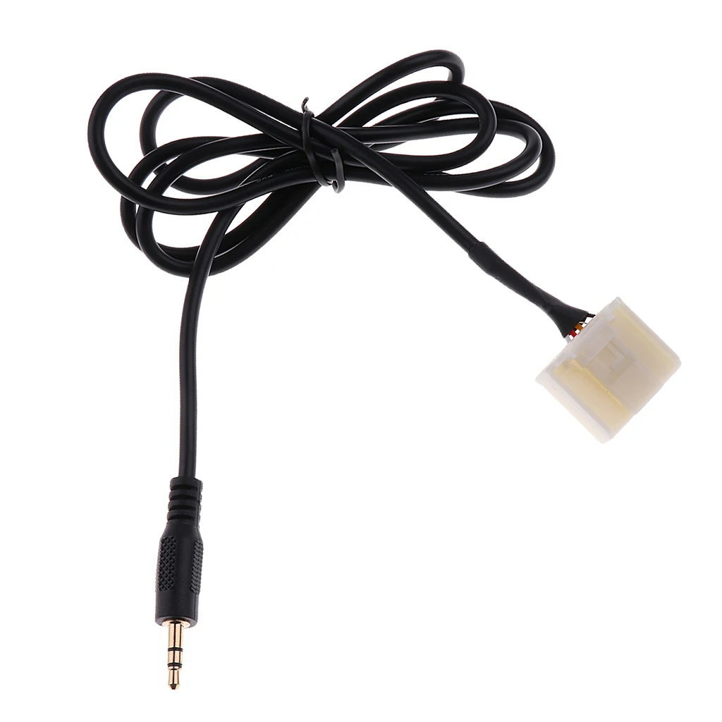 3.5mm 20Pin AUX In Adapter Audio Cable for Toyota RAV4 Camry Corolla Prius