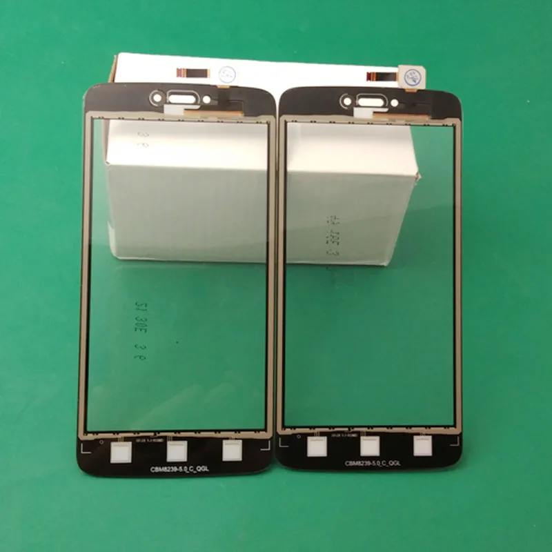 5pcs\lotTop Quality 5.0" For Motorola Moto C XT1750 XT1755 XT1754 Touch Screen Digitizer Front Glass Panel Sensor