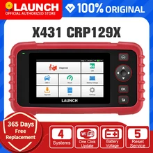 LAUNCH X431 CRP129X OBD2 Scanner Auto Code Reader OBD Diagnostic Tool Car ENG AT ABS SRS Oil SAS TMPS EPB Automotive Car Tool