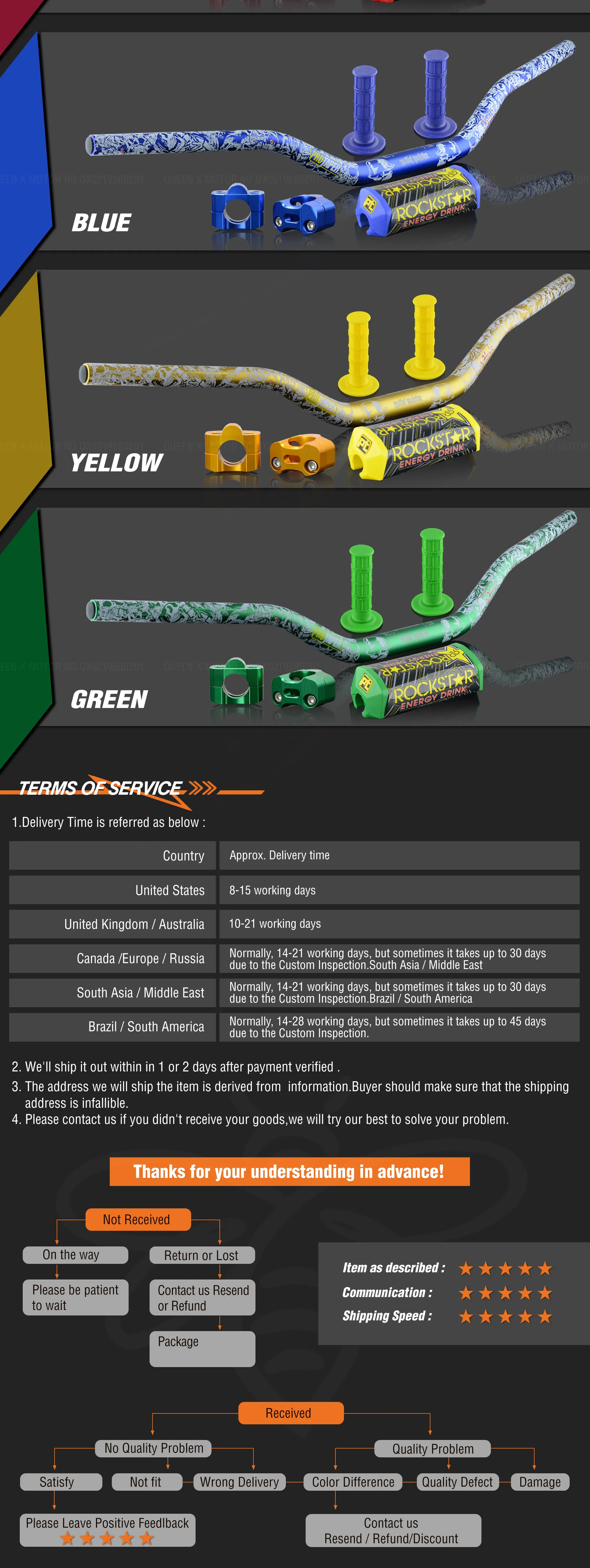Руль для Pro Taper Pack Bar 1-1/" 6 дней Fatbar Колодки Ручки Pit Pro Racing Dirt Pit Bike мотоцикл с адаптер cnc