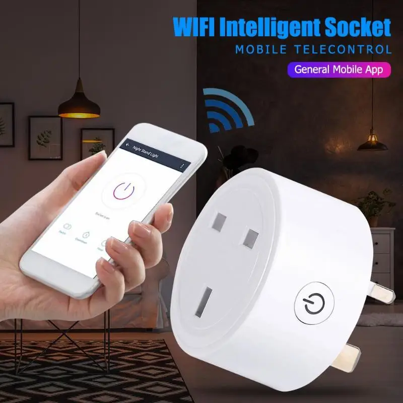 Смарт Wi-Fi розетка приложение дистанционное управление портативный безопасный выключатель питания синхронизации зарядки умный деликатный компактный адаптер