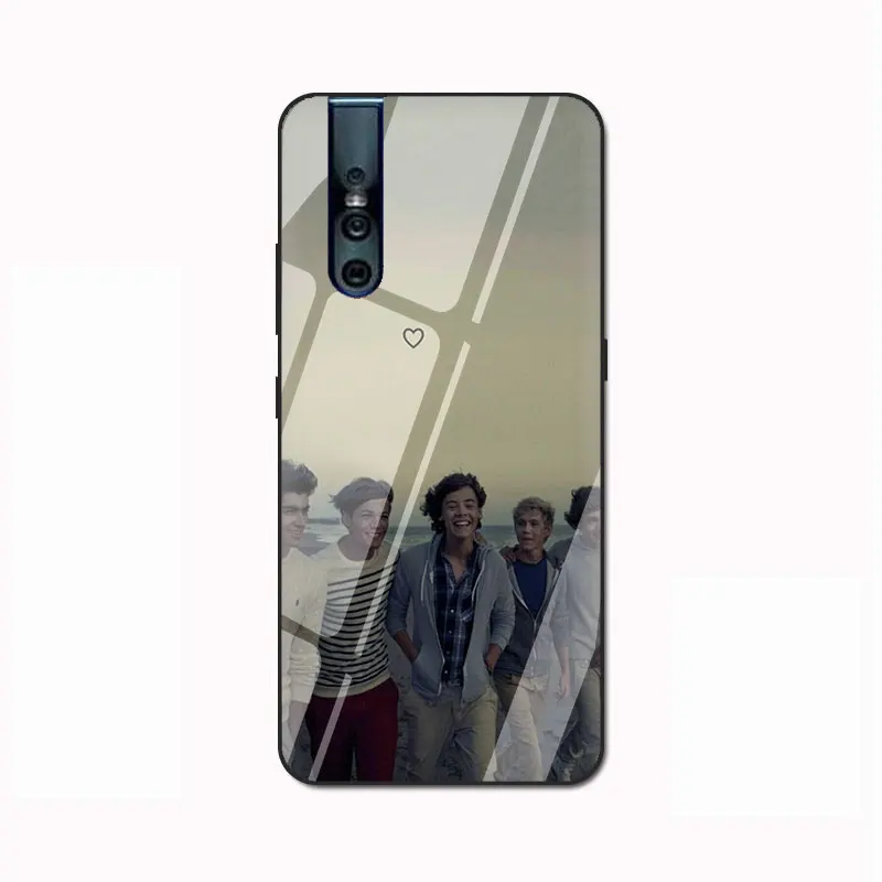 G12 EWAU One Direction закаленное Стекло телефона чехол КРЫШКА ДЛЯ VIVO V9 V15 Y17 Y85 Y89 Y93 Y95 Y91 C - Color: G12