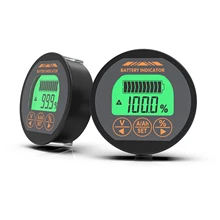 Tr16 8-120v à prova dtrágua testador de capacidade da bateria tensão atual display lcd com função de memória testador de capacidade da bateria