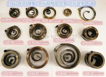 

Spiral Flat Wire Coil Spring Constant Force Springs Small Spiral Style and Extension Load Type Part 1
