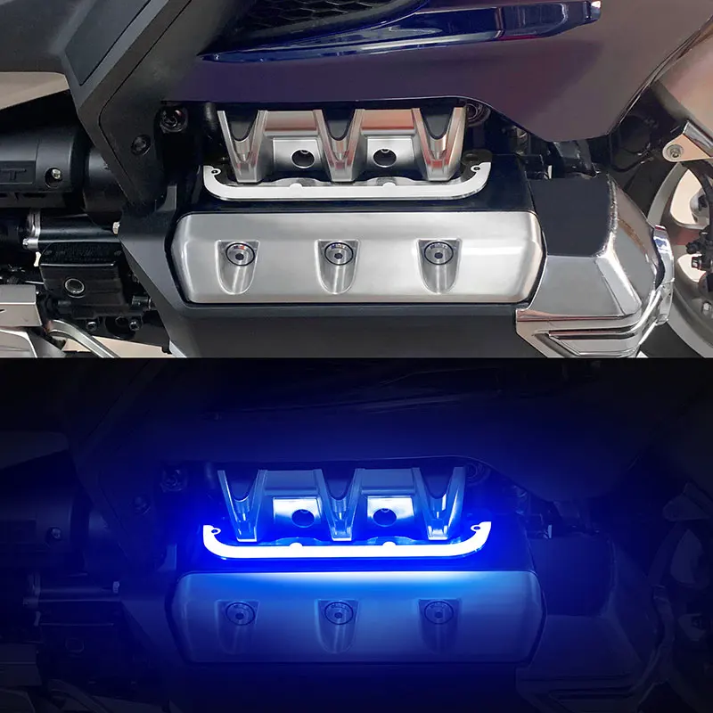 Motorcycle LED Engine Light Fairing Panels For Honda Goldwing GL1800 DCT GL1800DA Tour Automatic DCT Airbag-motorcycle led lights