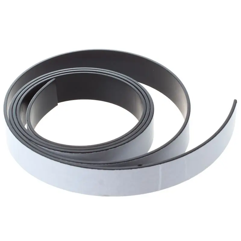 

1M Ribbon Magnet Magnetic Flexible Roller Strip Magnet Adhesive Strip 10x1.5mm