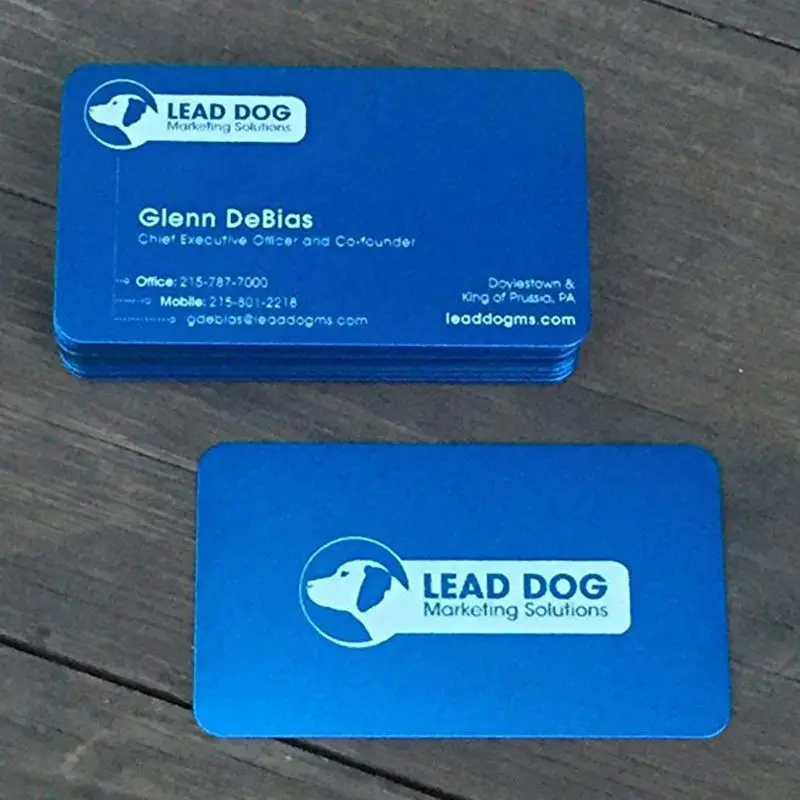 Рисунок 5 - пустые Выгравированные визитные