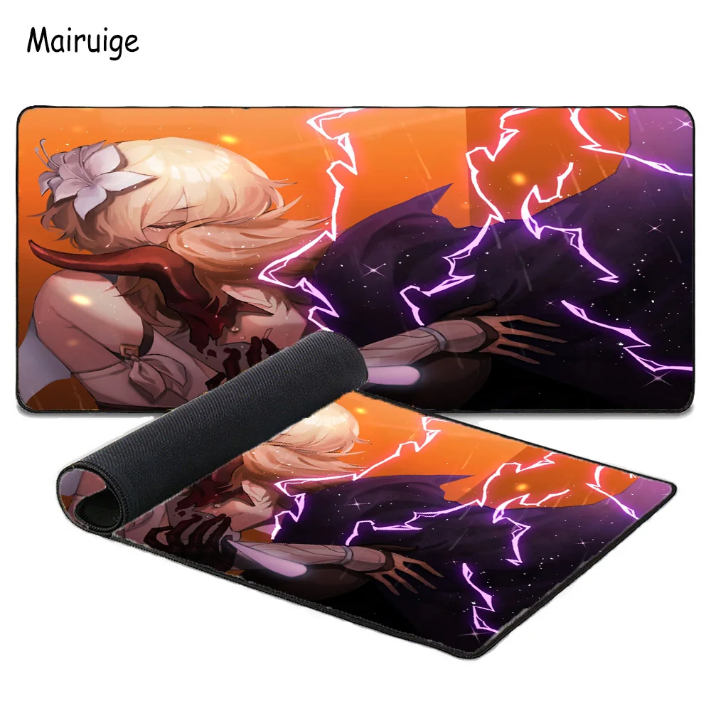 Teclado Gamer Genshin Impact Mouse Pad Tastiera Completa Accessori Da Gioco Pad Notebook Pc Gamer Mats Control Mousepad