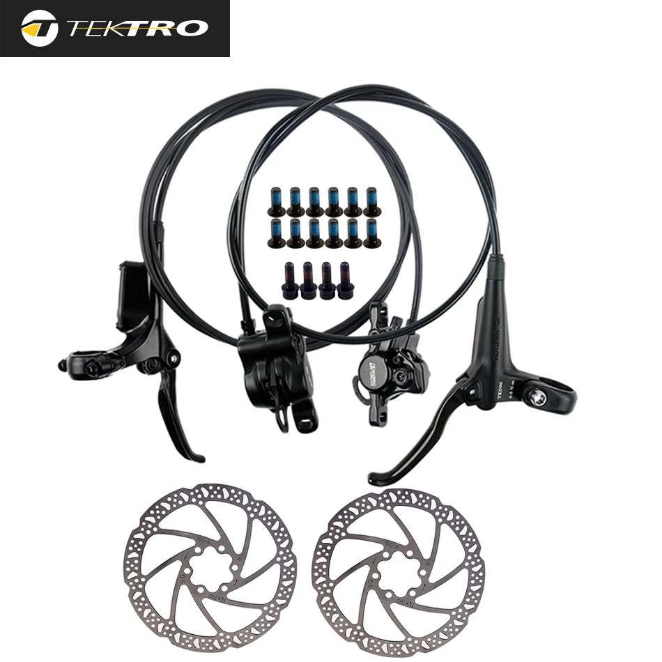 TEKTRO HDM285 M275 Hydraulic Disc Brake MTB Bicycle Front/Rear Brakes 800/1500mm witha 160/180