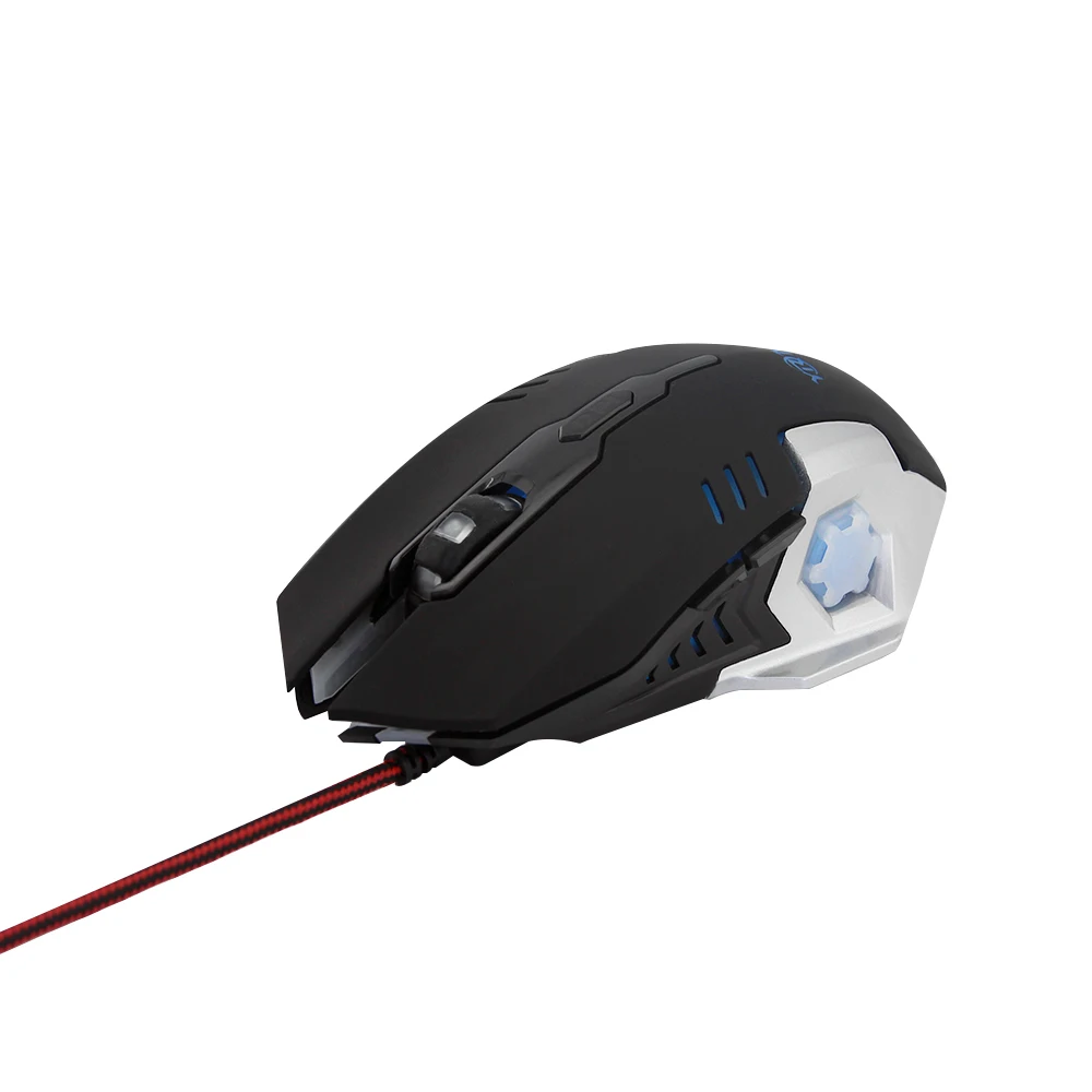 Геймер игровой компьютер Мышь 6D эргономичная оптическая Usb кабель RGB мышь 1600 точек/дюйм, проводная PC светодиодный игры Мышь для Macbook ноутбука, настольного компьютера