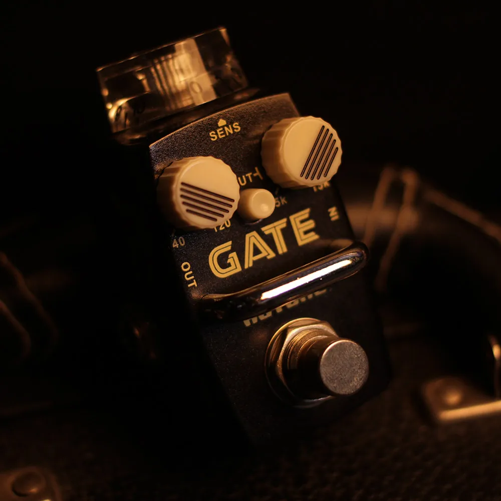 Hotone Skyline Gate Noise Reduction Reducer Reductor Guitar Bass Effects Pedal SNR-1
