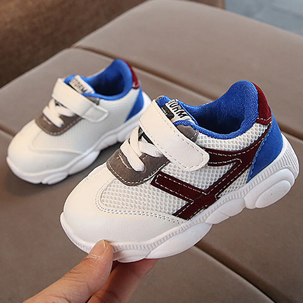 

Kids Shoes Boys Non-slip Soft Soled Shoes Girls Toddler Shoes Sports Shoes Breathable Fashion Simple Design for Kids