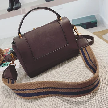 

Fashion Autumn and Winter Bag Frosted Leather Female Handbag Retro Small Crossbody Shoulder Bag