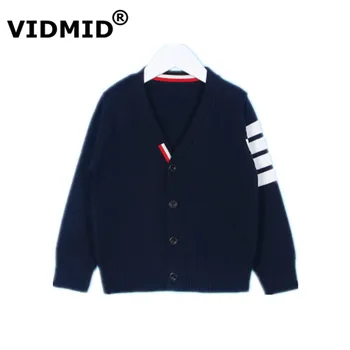 

VIDMID baby boys Girls Cardigan Children's casual sweaters coats Kids Sweaters Jackets Outwear boys Autumn cotton Clothes 7050