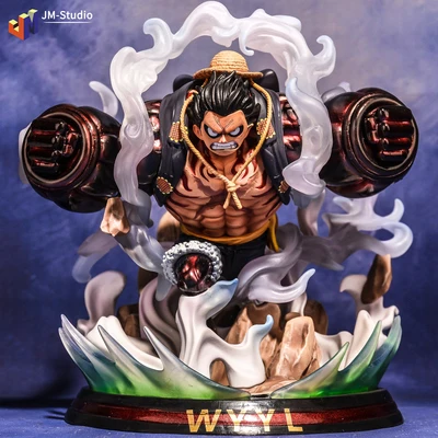 Одна деталь GK Обезьяна D Luffy gear 4 оверсайз 50 см ПВХ аниме фигурка модель Подарочная коллекция настольные украшения - Цвет: BM188-Height 22CM