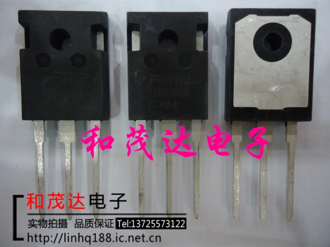 2 шт./75G60HD FGW75N60HD-247 600V75A TO247