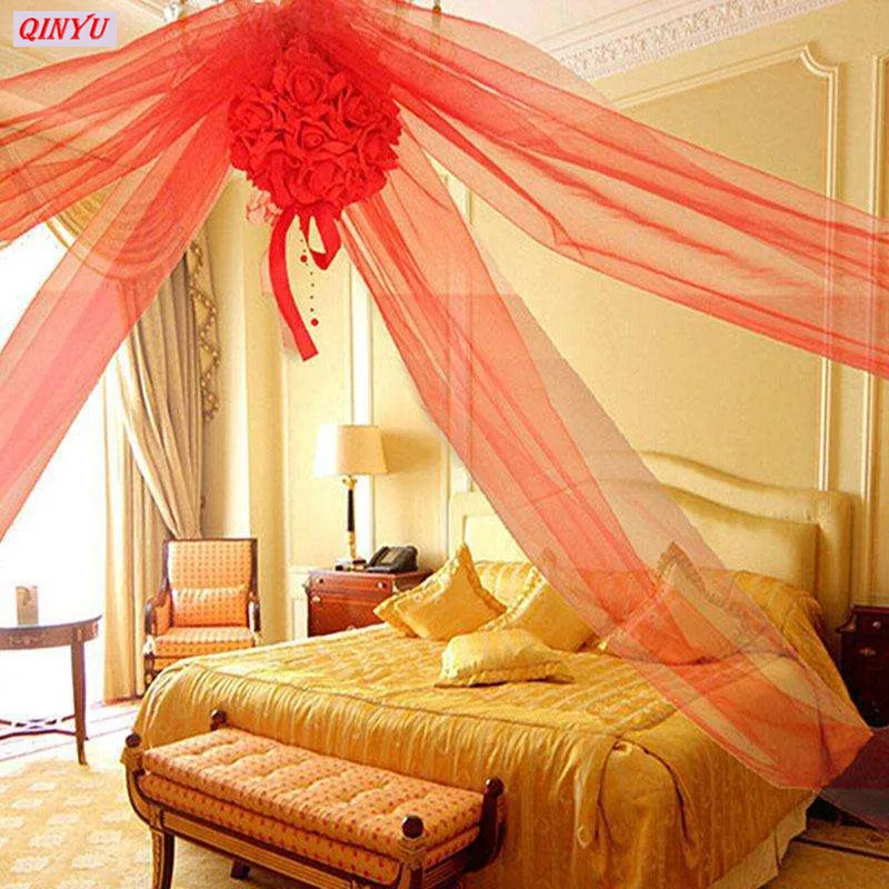 5/10meter Organza Wedding Chairs Sheer Crystal Tulle Fabric for Decoration Party flower door Home decor Width 48cm 5z | Дом и сад