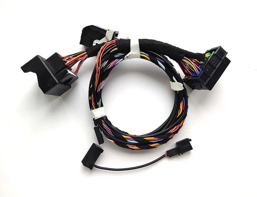 9W2 Bluetooth модуль+ Plug& Play жгут с микрофоном 1K8 035 730 D для VW Golf MK6 Jetta MK5 Fit RCD510