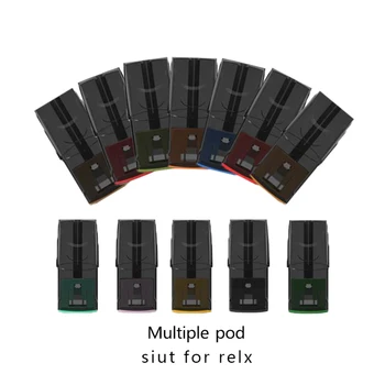 

3pc/pack Disposable pod Cartridge atomizer Ceramic-Coil 2ml ecigarette empty vape pod siut for relx air pod kit multiple