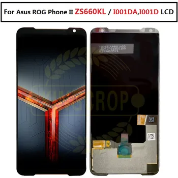 

For ASUS ROG Phone II Phone2 PhoneII ZS660KL LCD Display Touch Screen Digitizer Assembly Replacement For ASUS ZS660KL LCD Screen