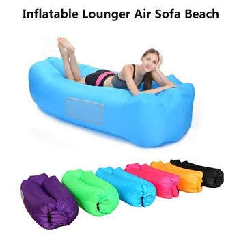 

Inflatable Lounger Air Sofa Beach Portable Anti-air Leaking Air Couch Enjoy personal time