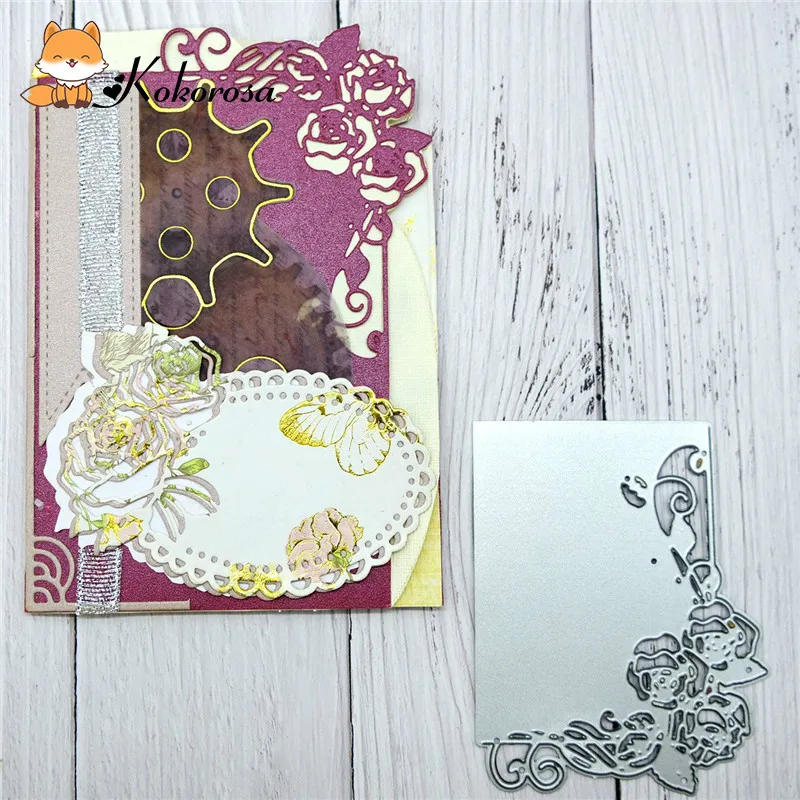 

Kokorosa Cutting Dies Metal Dies Die Scrapbooking Album Card Making Embossing Stencil Diecuts Decoration