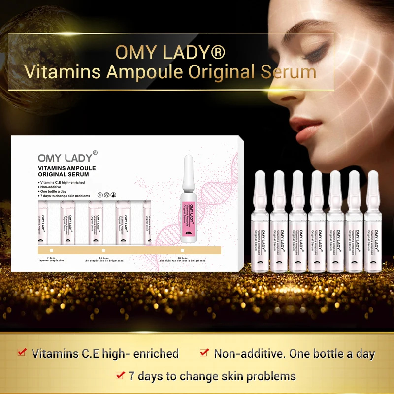OMY LADY сыворотка для лица с гиалуроновой кислотой 7 шт. Nicotinamide эссенция ампулы