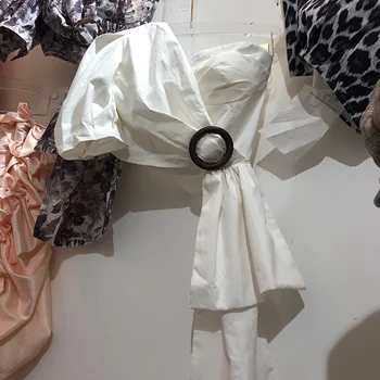 

2020 Fashion Blouse Women New Sexy Tube Top Women's Slim Cropped Shirt Ladies Party Tops Shirt Blusas Femme